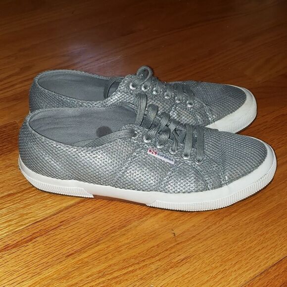 Superga gray mesh Sneakers - Picture 1 of 8